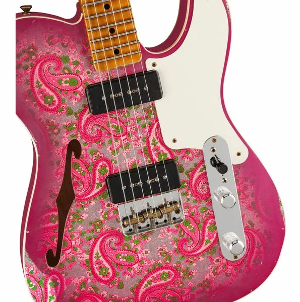 Fender Tele Dual P90 Pink Paisley, detail 4