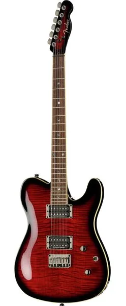Fender Telecaster Custom FMT HH BCBIL, front view