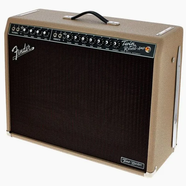 Fender Tone Master Twin Reverb Blonde, front view