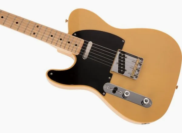 Fender MIJ Trad 50s Tele LH MN BTB, detail 3