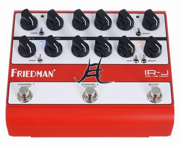 Friedman IR-J Jake E Lee Sign. Preamp, detail 3
