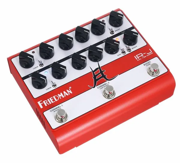 Friedman IR-J Jake E Lee Sign. Preamp, detail 4