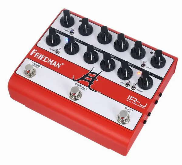 Friedman IR-J Jake E Lee Sign. Preamp, front view
