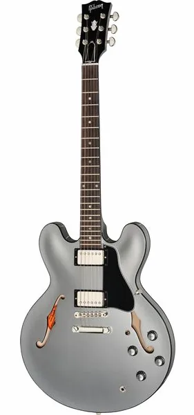 Gibson 1961 ES-335 Silver Stinger CSh, front view