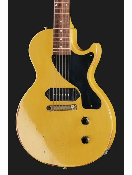 Gibson 57 LP Junior SC TV Yellow HA, detail 4