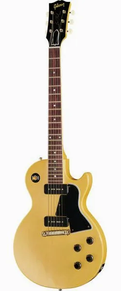 Gibson 57 LP Special SC TV Yellow ULA, front view