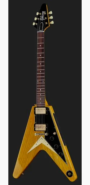 Gibson 58 Korina Flying V BG VOS, detail 2