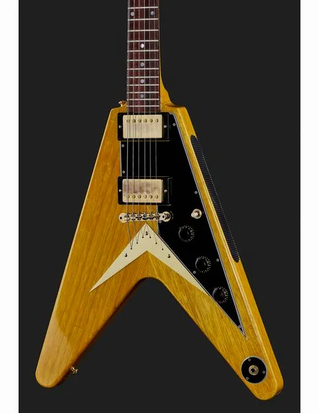 Gibson 58 Korina Flying V BG VOS, detail 4