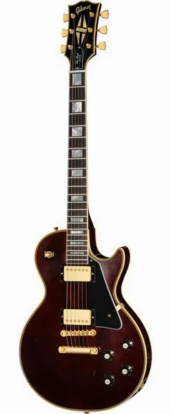 Gibson 64 Les Paul Custom Dark WN LA, front view