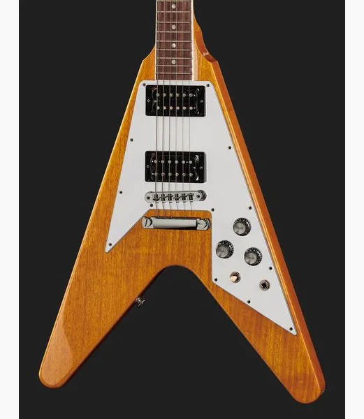 Gibson 70s Flying V Antique Natural, detail 4