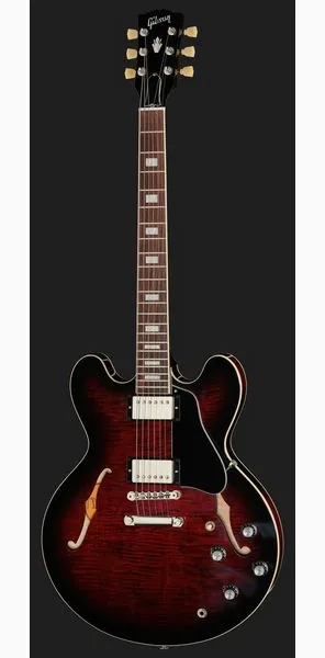Gibson ES-335 Figured Blood Moon, detail 2