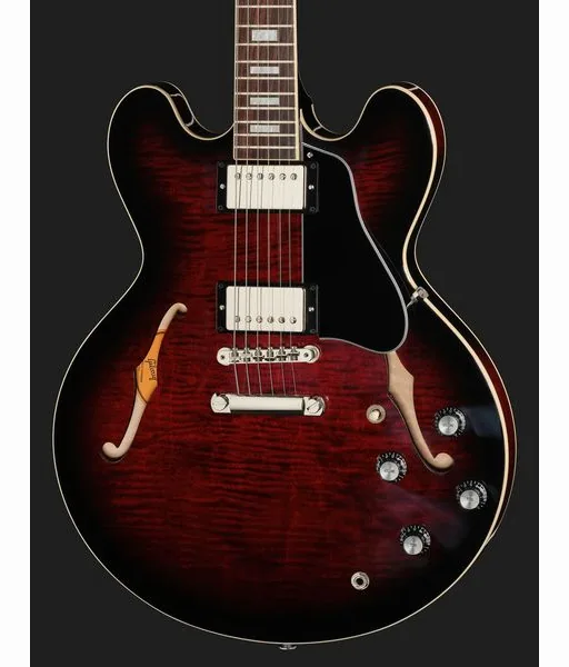 Gibson ES-335 Figured Blood Moon, detail 4