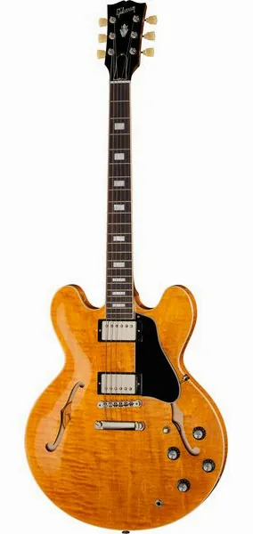 Gibson ES-335 Figured Honey Amber, front view