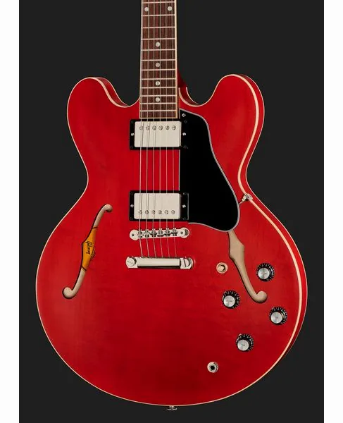Gibson ES-335 Satin Cherry, detail 4