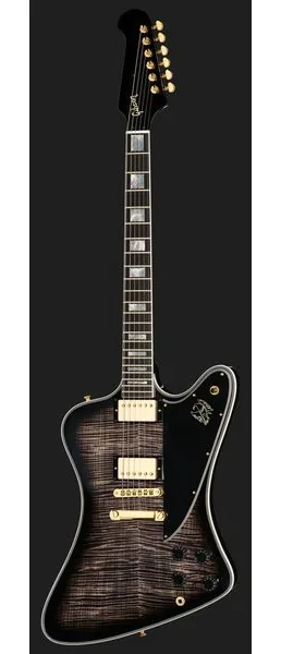Gibson Firebird AAA Maple Cobraburst, detail 2