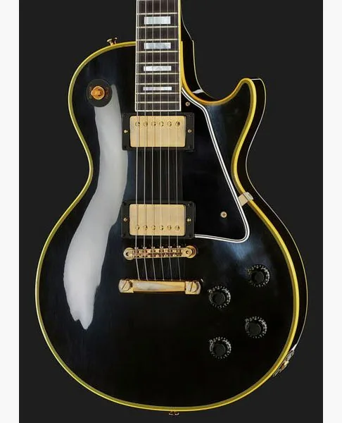 Gibson LP 57 Black Beauty VOS, detail 4