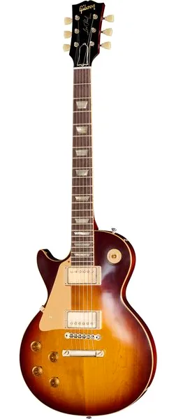 Gibson Les Paul 58 Bourb.Burst VOS LH, front view