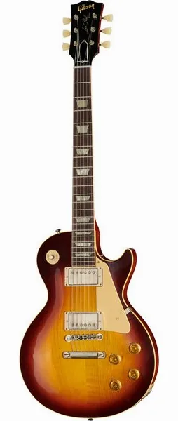Gibson Les Paul 58 Bourbon Burst ULA, front view