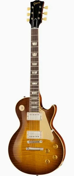 Gibson Les Paul 59 GPB Heavy Aged, front view