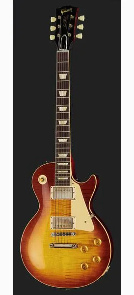 Gibson Les Paul 59 Iced Tea Burst VOS, detail 2