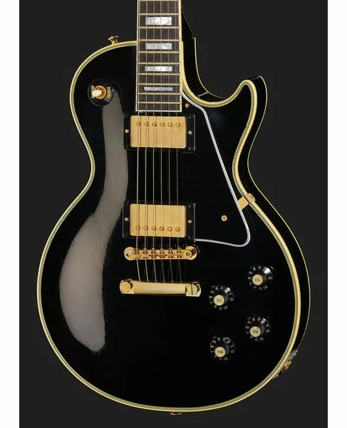 Gibson Les Paul 68 Custom Ebony ULA, detail 4