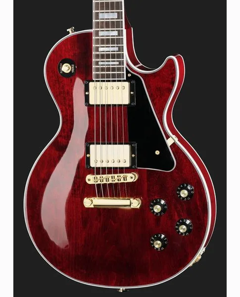 Gibson Les Paul Custom 70s Wine Red, detail 4