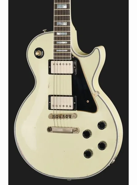 Gibson Les Paul Custom Cl White HA, detail 4