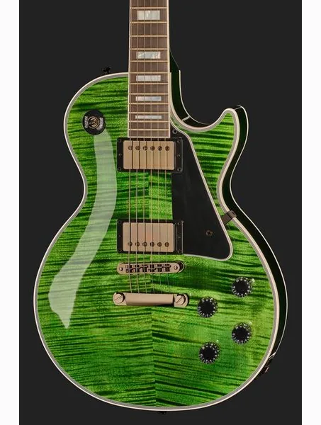 Gibson Les Paul Custom HPT EmeraldB#2, detail 4