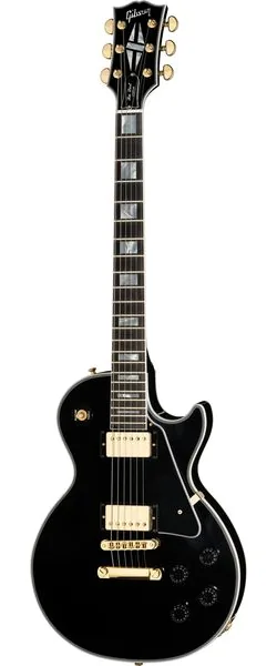 Gibson Les Paul Custom Long Scale EB, front view