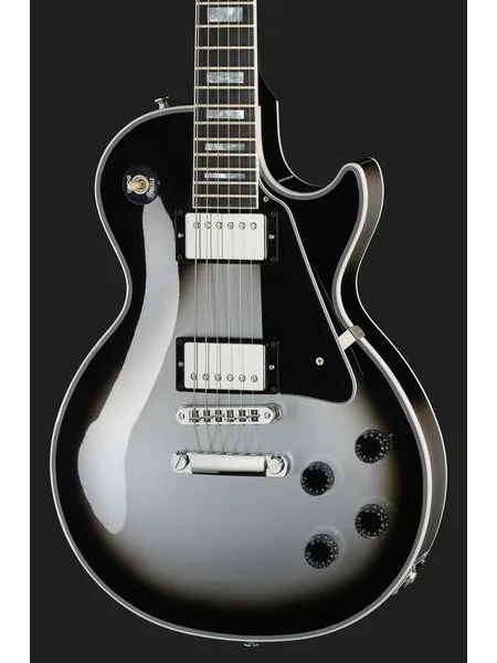 Gibson Les Paul Custom Silverburst CH, detail 4