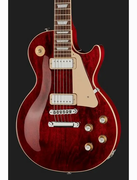 Gibson Les Paul Deluxe 70s Wine Red, detail 4