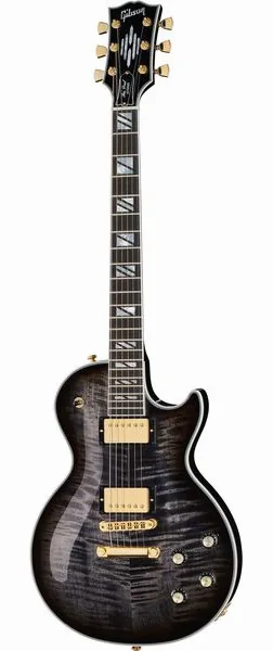 Gibson Les Paul Supreme Trans Ebony B, front view