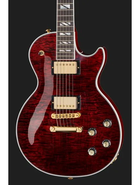 Gibson Les Paul Supreme Wine Red, detail 4