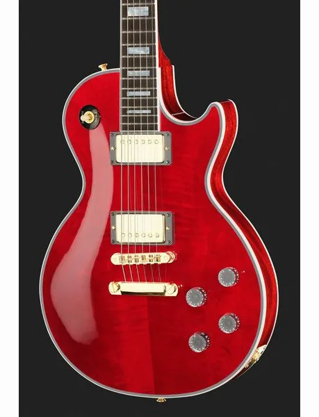 Gibson LP Custom HPT Trans Wine Red#1, detail 4