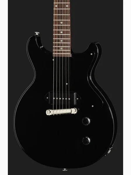 Gibson LP Junior Double Cut Ebony, detail 4