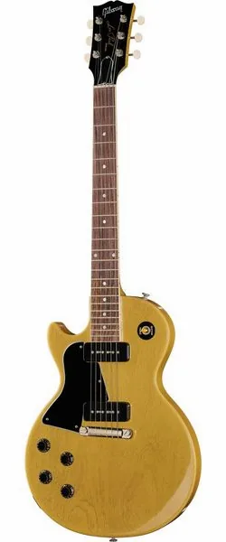 Gibson LP Special SC TV Yellow LH, front view