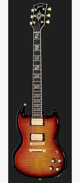 Gibson SG Supreme Fireburst, detail 2