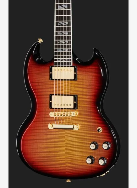 Gibson SG Supreme Fireburst, detail 4
