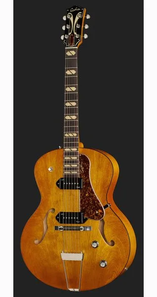 Godin 5th Ave Jumbo P90 Harvest Gold, detail 2