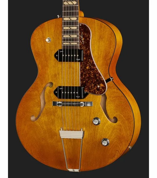 Godin 5th Ave Jumbo P90 Harvest Gold, detail 4