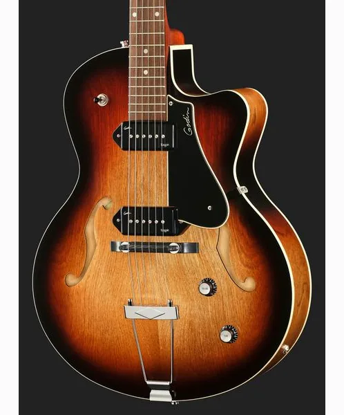 Godin 5th Ave Kingpin II VB, detail 4