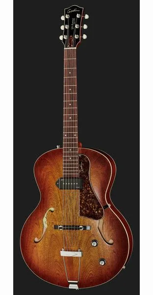 Godin 5th Avenue Kingpin Cognacburst, detail 2