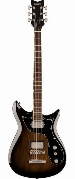 Gretsch EMTC CVT Baritone BRSTL FOG, front view