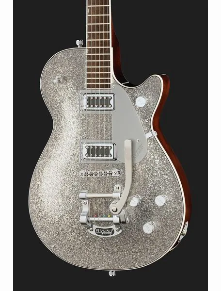 Gretsch EMTC Sparkle Jet FT SLV SPK, detail 4