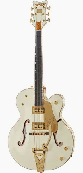 Gretsch G6136T-59VS White Falcon, front view