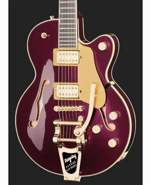 Gretsch Pro Broadkaster JR LX BLKBRY, detail 4