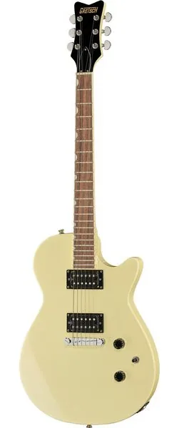 Gretsch STRML JET CLB AGD WHT, front view