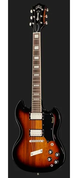 Guild Polara Deluxe Vintage Sunburst, detail 2