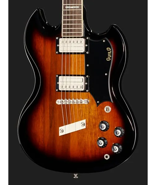 Guild Polara Deluxe Vintage Sunburst, detail 4