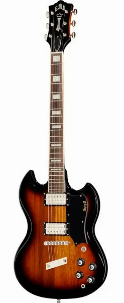Guild Polara Deluxe Vintage Sunburst, front view